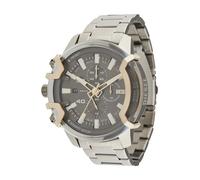 Diesel Griffed Watch for Men, Quartz Chronograph Movement with Stainless Steel Strap