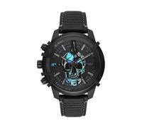 Diesel - Montre Chronographe Griffed en Cuir - Homme - Accessoires - Noir - Taille: ONE Size