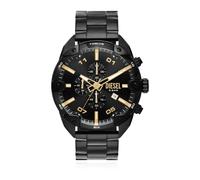 Diesel - Montre Chronographe Spiked - Homme - Accessoires - Noir - Taille: ONE Size