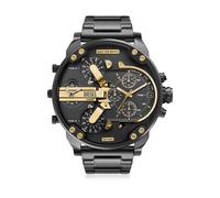 Diesel Montre Mr. Daddy pour Homme, Mouvement à Quartz Multifonctionnel avec Bracelet en Acier Inoxydable