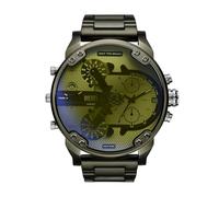 Diesel Montre Mr. Daddy pour Homme, Mouvement à Quartz Multifonctionnel avec Bracelet en Acier Inoxydable