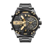 Diesel Montre Mr. Daddy pour Homme, Mouvement à Quartz Multifonctionnel avec Bracelet en Acier Inoxydable