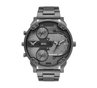 Diesel Montre, Mr. Daddy pour Homme, Mouvement Multifonctionnel à Quartz à Trois Aiguilles avec Bracelet en Acier Inoxydable