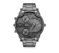 Diesel - Montre Mr Daddy Slim en acier - Homme - Accessoires - Gris - Taille: ONE Size