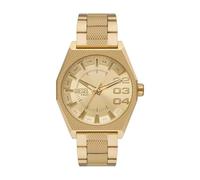 Diesel Montre pour homme Scraper Quartz/3 Mouvement à aiguille Boîtier 43mm avec bracelet en acier inoxydable DZ2173