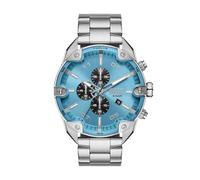 Diesel Montre Spiked chronographe, en acier inoxydable, pour homme, DZ4655