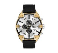Diesel Montre Spiked – Chronographe à quartz – Bracelet en cuir – Homme