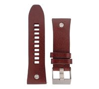 Diesel Montres pour Hommes 28mm, Cuir Marron, Bande de Rechange Originale pour DZ7314
