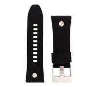 Diesel Montres pour Hommes 28mm, Cuir Noir, Bande de Rechange Originale pour DZ7313