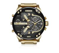 Diesel Montre DZ7333 – Affichage analogique Or/Noir Acier jaune Étanche Taille unique