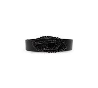 Diesel - Oval D Logo B-1Dr Belt - Femme - Accessoires - Noir - Taille: 85 CM