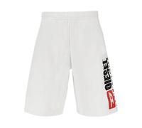 Diesel - P-Crow-Div Training Shorts - Homme - Sport - Blanc - Taille: M