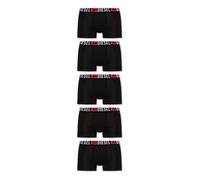 Diesel - Pack de cinq boxers - Homme - Sous-vêtements - Noir - Taille: S