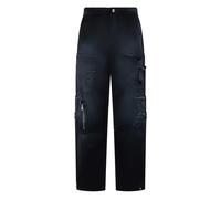 Diesel - Pantalon Cargo Satiné - Homme - Pantalons - Noir - Taille: W33