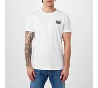 Diesel Patch Logo T-Shirt Mens Blanc 100 XL Male