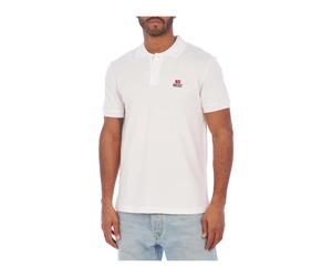 Diesel - Polo Classique en Coton - Homme - Tops - Blanc - Taille: XL