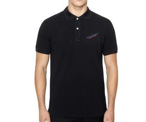 Diesel Polo Noir Homme T-Smith-ind