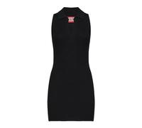 Diesel - Polo sans manches en maille côtelée - Femme - Tops - Noir - Taille: 38 FR