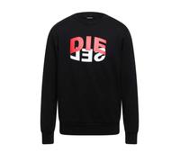 Diesel - Pull Logo Pour Hommes Regular Fit Noir - S-GIRK-N80 9XX