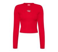 Diesel - Pull M-Valari - Femme - Pulls - Rouge - Taille: 34 FR