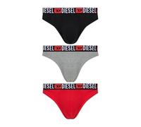Diesel - Rick-D-Core-3Pack Thong Three-Pack - Homme - Sous-vêtements - Noir - Taille: 2XL