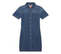 Diesel - Robe-chemise boutonnée - Femme - Robes - Bleu - Taille: 36 FR