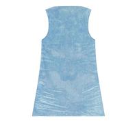Diesel - Robe courte en denim satiné - Femme - Robes - Bleu - Taille: 36 FR