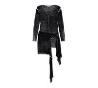 Diesel - Robe en lin M-Eganknot - Femme - Robes - Noir - Taille: 36 FR