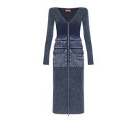 Diesel - Robe M-Melti-Ls - Femme - Robes - Bleu - Taille: 34 FR