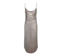 Diesel - Robe Midi à Bretelles - Femme - Robes - Bleu - Taille: 40 FR