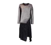Diesel - Robe Midi - Femme - Robes - Gris - Taille: 38 FR
