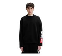 Diesel - S-Boxt-Nc-Div SweaT-shirt - Homme - Sweatshirts et sweats à capuche - Noir - Taille: S