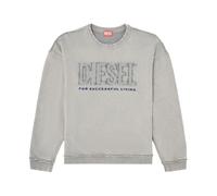 Diesel - S-Boxt Raw V1 - Homme - Sweatshirts et sweats à capuche - Gris - Taille: S