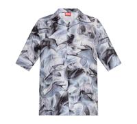 Diesel - S-Brack-Dolphin Shirt - Homme - Chemises - Gris - Taille: S
