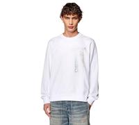 Diesel_S-GINN-K39 Felpa_Sweatshirt_Blanc_M