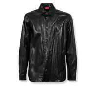 Diesel - S-Simply-Qmbu Shirt - Homme - Chemises - Noir - Taille: M