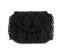 Diesel - Sac bandoulière Charm-D - Femme - Sacs - Noir - Taille: ONE Size