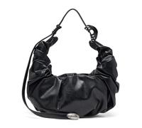 Diesel - Sac Bandoulière Noir avec Détail Oval-D - Femme - Sacs - Noir - Taille: ONE Size