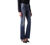 Diesel Sandy-B 084BI Stretch Jeans pour Femme Pantalons Slim Bootcut (W25/L32, Bleu)