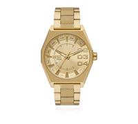 Diesel Montre homme Scraper DZ2173 – Quartz 3 aiguilles, boîtier 43 mm, bracelet acier inoxydable