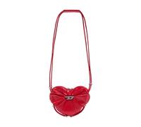 Diesel - Scrunch-D Heart Crossbody - Femme - Sacs - Rouge - Taille: ONE Size