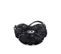 Diesel - Scrunch-D Heart - Femme - Sacs - Noir - Taille: ONE Size