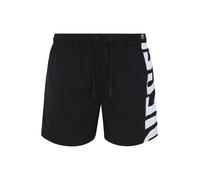 DIESEL Shorts de bain 'RIO' noir / blanc, Taille XXL