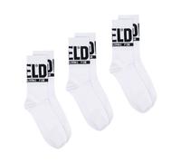Diesel - Skm-Ray Lot de trois paires de chaussettes - Homme - Sous-vêtements - Blanc - Taille: S