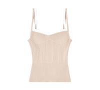 Diesel - Sleeveless Top - Femme - Tops - Brun - Taille: 42 FR