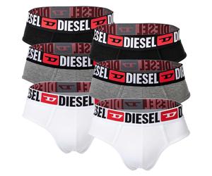 DIESEL Slip gris chiné / rouge / noir / blanc, Taille L
