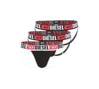 DIESEL Slip rouge / noir / blanc, Taille XL