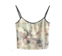 Diesel, Femme, Tops, Beige, Taille: 38 FR T-Iplu Tank Top