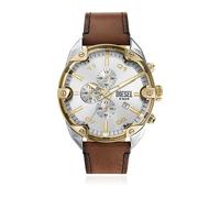 Diesel - Spiked Chronograph Watch - Homme - Accessoires - Brun - Taille: ONE Size