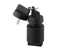Diesel Start Lock Switch 186F Single Cylinder Panel | Fits 170F-188F models, panel lock design, easy replacement, black plastic, 39x82mm size